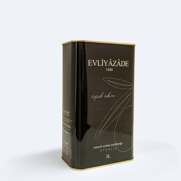 3L Soğuk Sıkım-Olgun Hasat Naturel Sızma Zeytinyağı