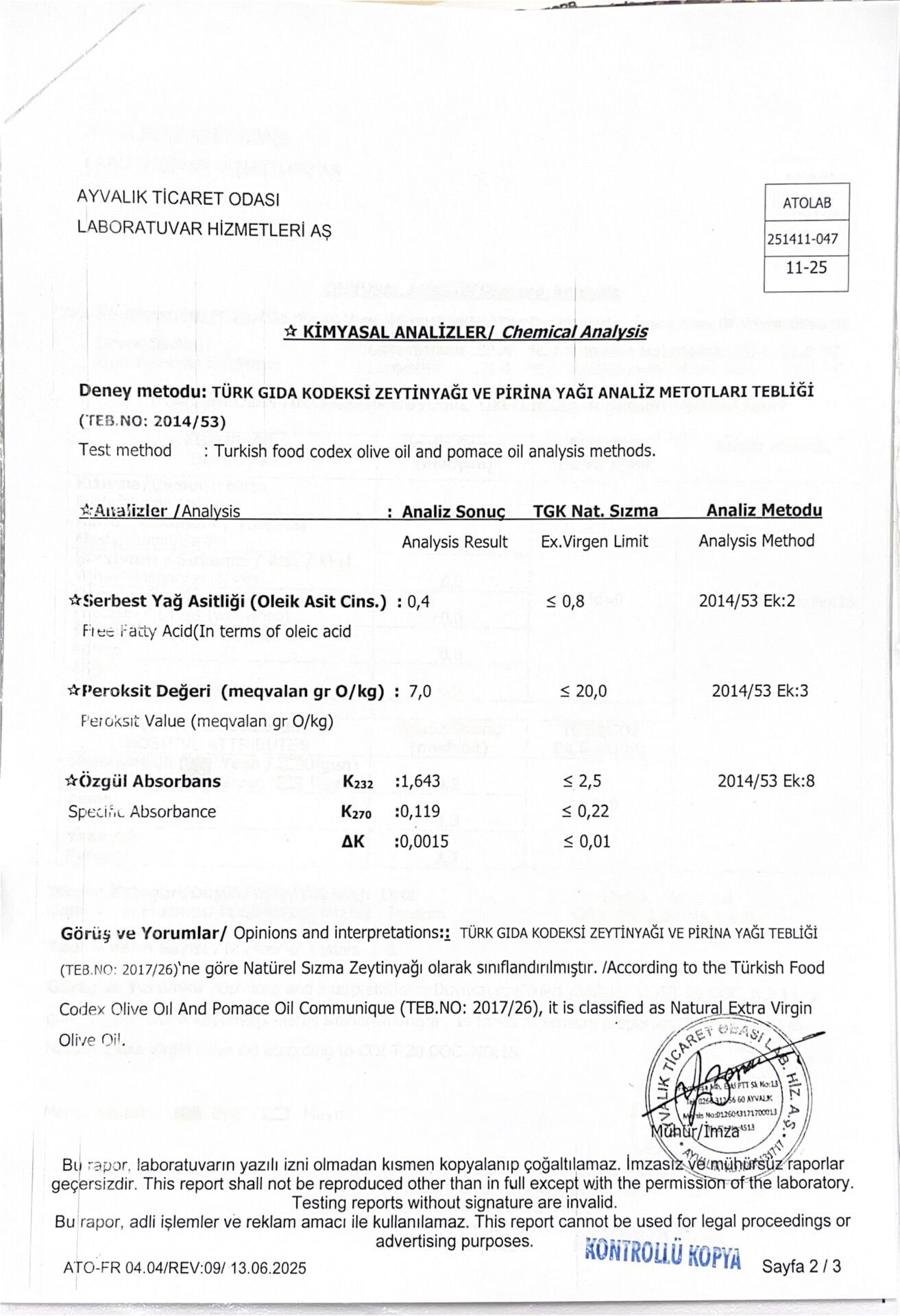 3L Erken Hasat-Soğuk Sıkım Naturel Sızma Zeytinyağı