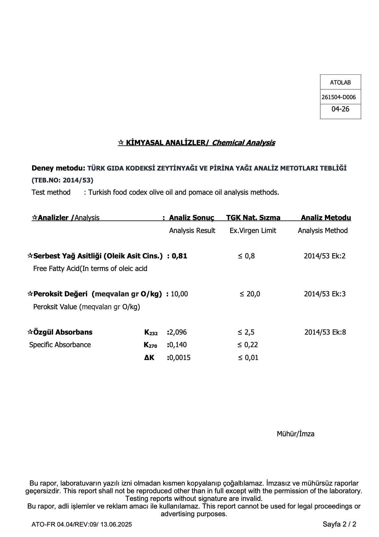 5L Naturel Birinci Zeytinyağı